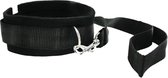 Riem en Halsband set - Zwart - BDSM - Bondage - BDSM - Bondage