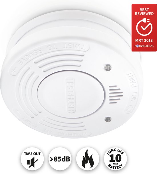 Panasonic rookmelder met noodverlichting – draadloos koppelbaar - - Alleen de beste rookmelders