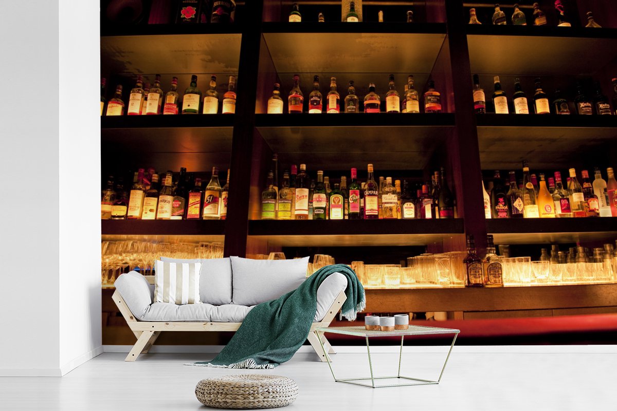 Behang ontwerp voor restaurant BEUM - Stories on the Wall