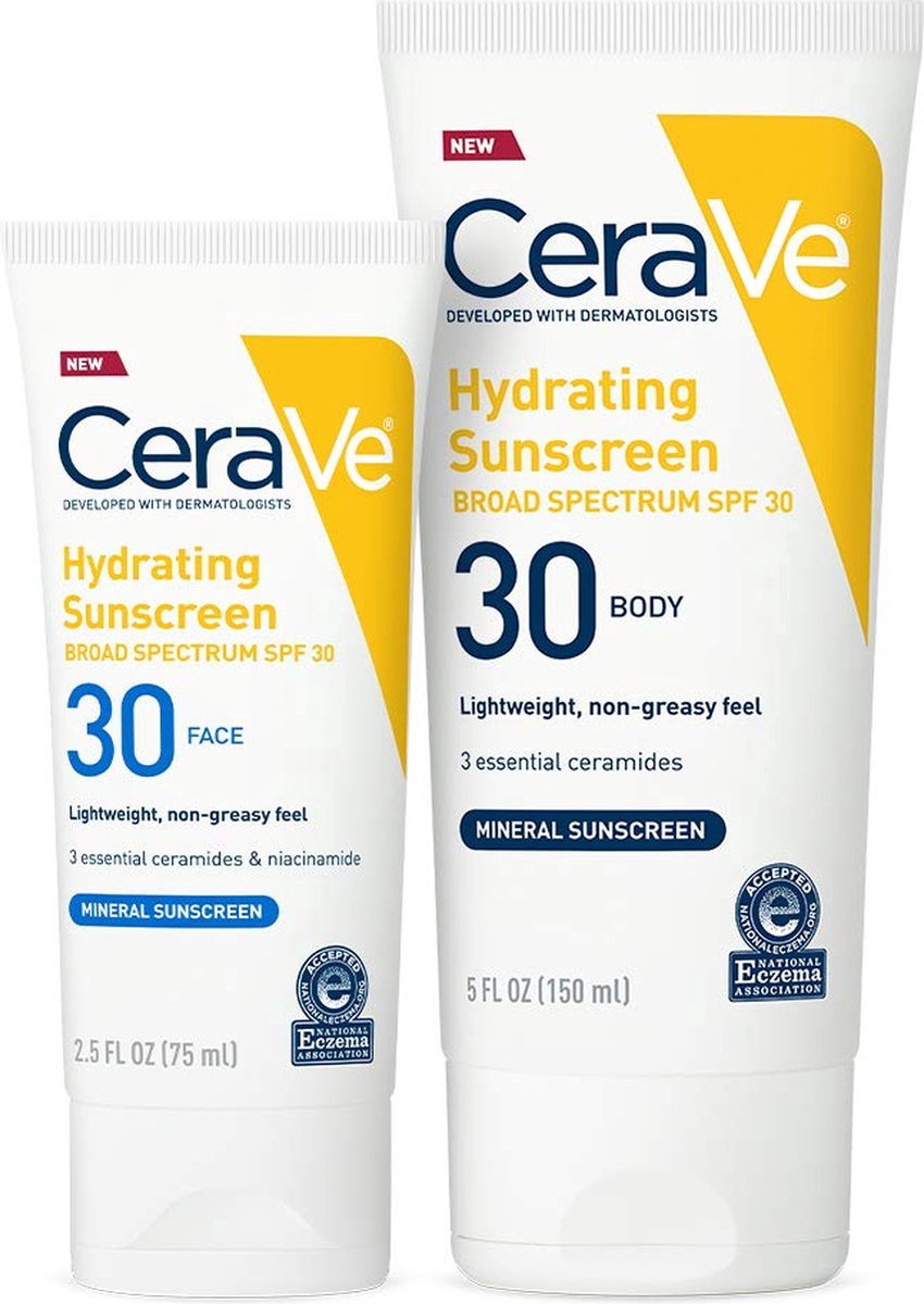 Ceravé Best Seller Duo CeraVe Crème Solaire Minérale Hydratante SPF