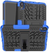 Apple iPad Mini 6 Back Cover Hoesje met Kickstand Blauw