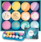 Bath bombs, luxe bad, rijk aan essentiële oliën, cadeau voor vrouwen Bad parels cadeauset voor vrouwen bath bombs cadeauset.