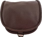 Dames Leren Crossbody Tas - Schoudertas - Klein - Brown