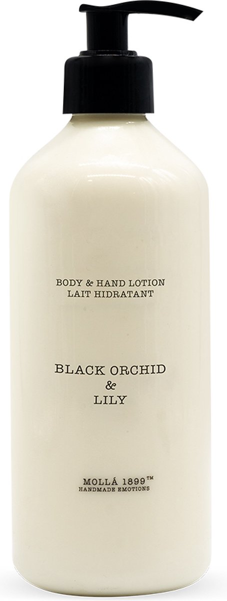 Cereria Mollà 1899 Handlotion Bodylotion Black Orchid & Lily 500 ml handcreme lichaamsverzorging bodycreme