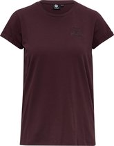 Hummel functioneel shirt Bordeaux-Xs