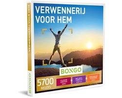 Bongo Bon - Verwennerij voor Hem Cadeaubon - Cadeaukaart cadeau voor man of vrouw | 5700 belevenissen: culinair, sportief, relax en meer