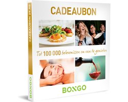 Bongo Bon - Cadeaubon 29,90 Cadeaubon - Cadeaukaart cadeau voor man of vrouw | Tot 100.000 belevenissen om te ontdekken in de verschillende producten