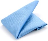Pochet Zijde Blauw F02 -