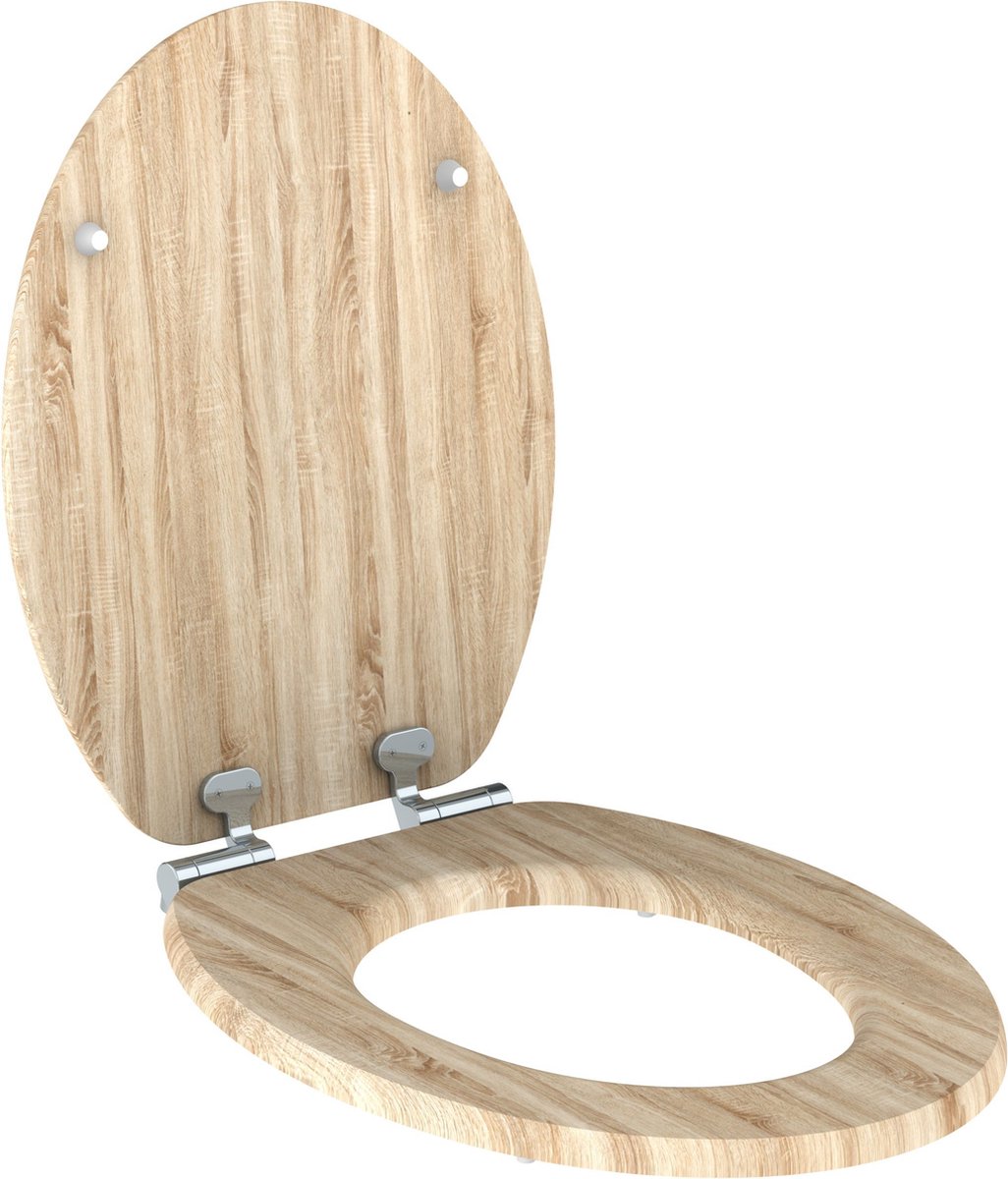 NATURO - WC-zitting - Licht eik