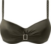 Marlies Dekkers BH - Balconette - Emerald Lady - donker groen/zwart - 85F