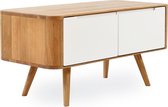 Gazzda Ena storage bench houten opbergbankje naturel - 90 x 42 cm