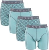 Vinnie-G boxershorts Mint Light - Print 4-Pack