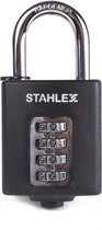 Stahlex Hangslot met Cijfercode - 4 Cijferig - 50 mm. - Quick Reset