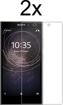 Sony Xperia L2 Screenprotector - Beschermglas Sony Xperia L2 Screen Protector - 2 stuks