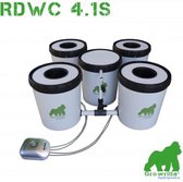 Growrilla RDWC 4.1S- bucket system van Dailyhighclub.nl incl. Freebies pakket bon (twv €14,95)