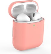 Apple AirPods 1/2 Hoesje  in het Zalm - TCH - Siliconen - Case - Cover - Soft case