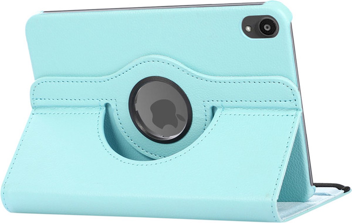 Hoesje iPad Mini 6 2021 - 8.3 inch - Tablet Cover Book Case Turquoise