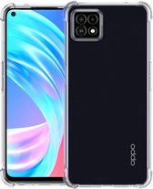 Oppo A73 5G hoesje shock proof case transparant