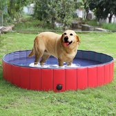Hondenzwembad - Opvouwbaar hondenzwembad - Badkuip voor huisdieren Badkuip - Zwembad voor huisdieren - Opvouwbaar zwembad - voor honden Katten Kinderen - L