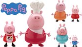 Peppa Pig - Blisterverpakking 2 figuurtjes (1 volwassene en 1 kind) - MAMIE PIG & PEPPA