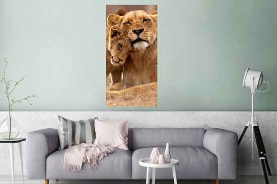 Affiche Lion - Animaux Sauvages - Cub - 60x120 cm