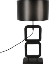Non-branded Tafellamp Paxton 31 X 64 Cm E27 Staal 40w Zwart
