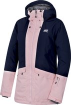 Hannah Ski-jas Malika Dames Polyester Roze/blauw Maat 40