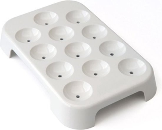 Bestron Cake pop maker - DCPM12 - 700W - 12 cake pops - Incl. 12 stokjes & vorkjes - Roze - 5 jaar garantie