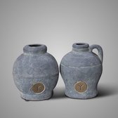 Brynxz Jugs - Kruikjes van beton - Majestic Vintage - set van 2