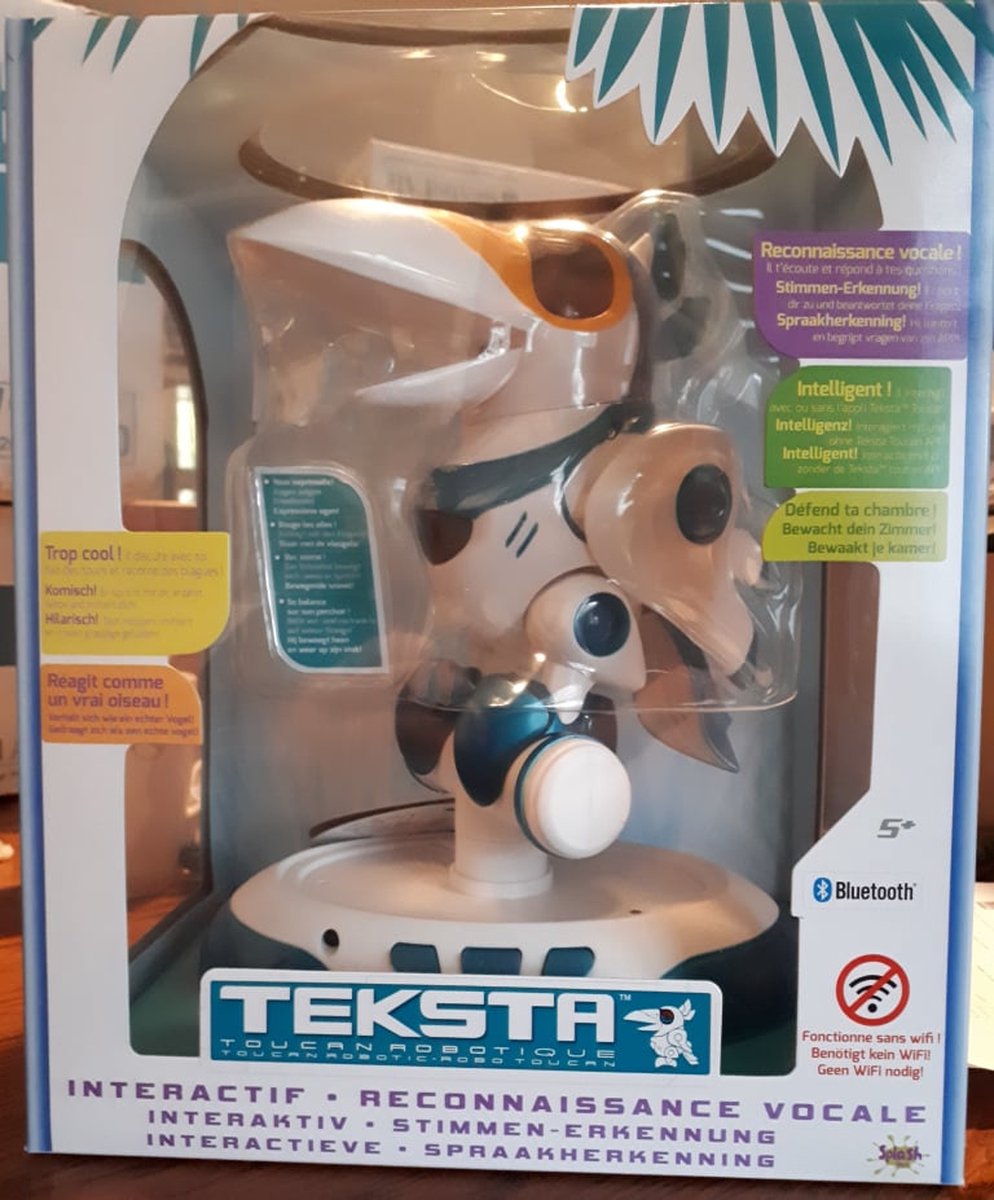 11 avis sur Robot chien Teksta Puppy 5G à reconnaissance vocale Splash Toys  - Robot éducatif