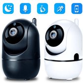 Loft Home® Draadloze IP camera/babyfoon | Camerabewaking | Nachtzicht | Home security | Video | Binnen en buiten | 1080P Camera’s | Zwart