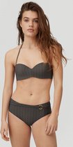 O'Neill Bikini Top Women Havaa Black With Yellow 34C - Black With Yellow 78% Gerecycled Polyamide, 22% Elastaan Null