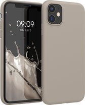 kwmobile telefoonhoesje geschikt voor Apple iPhone 11 - Hoesje voor smartphone - Back cover in crème