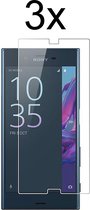 Sony Xperia XZs Screenprotector - Beschermglas Sony Xperia XZs Screen Protector - 3 stuks