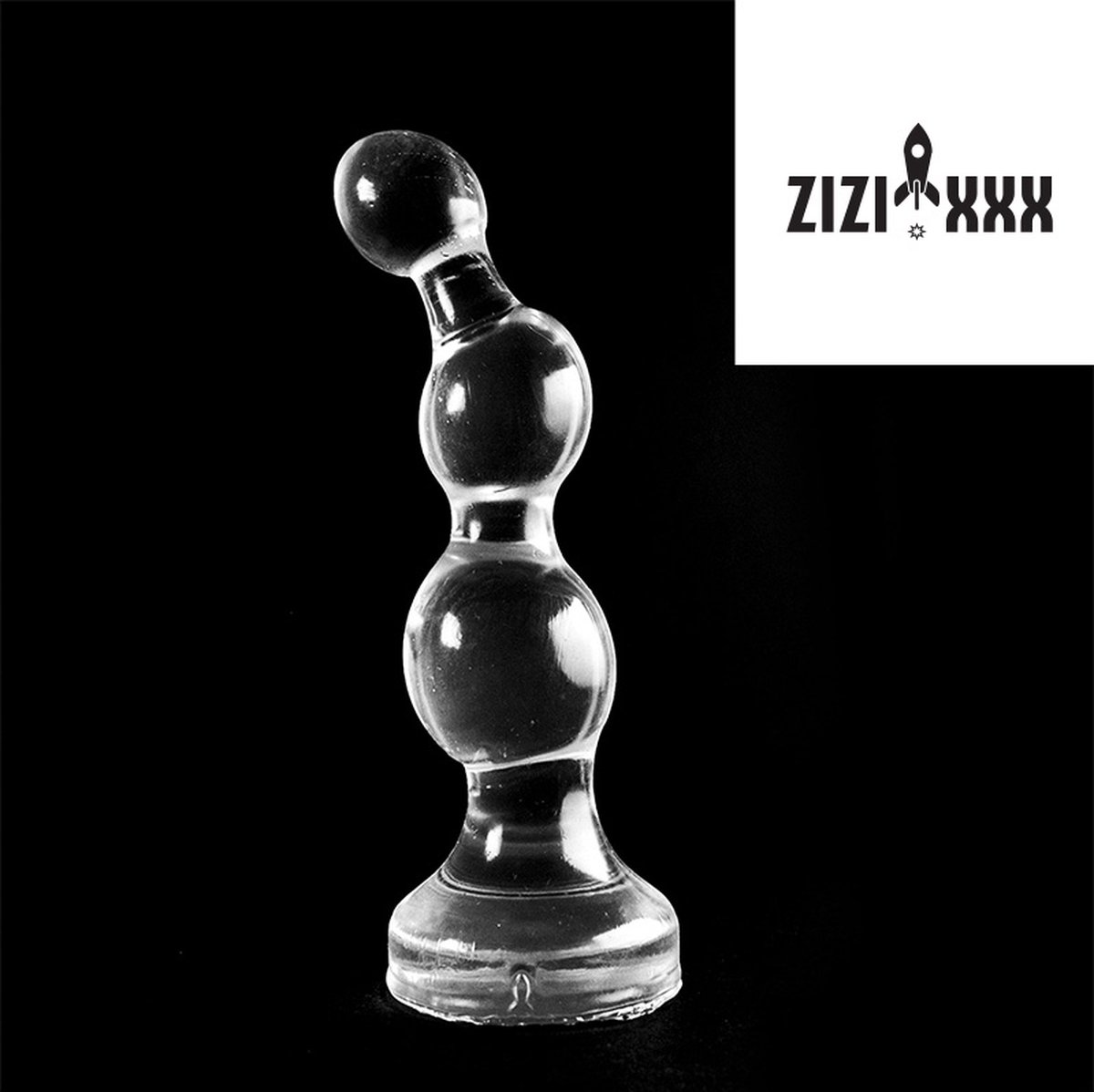 Goedkoopste ZiZi - Bolletjes Buttplug - 20 x 4,5 cm - Transparant