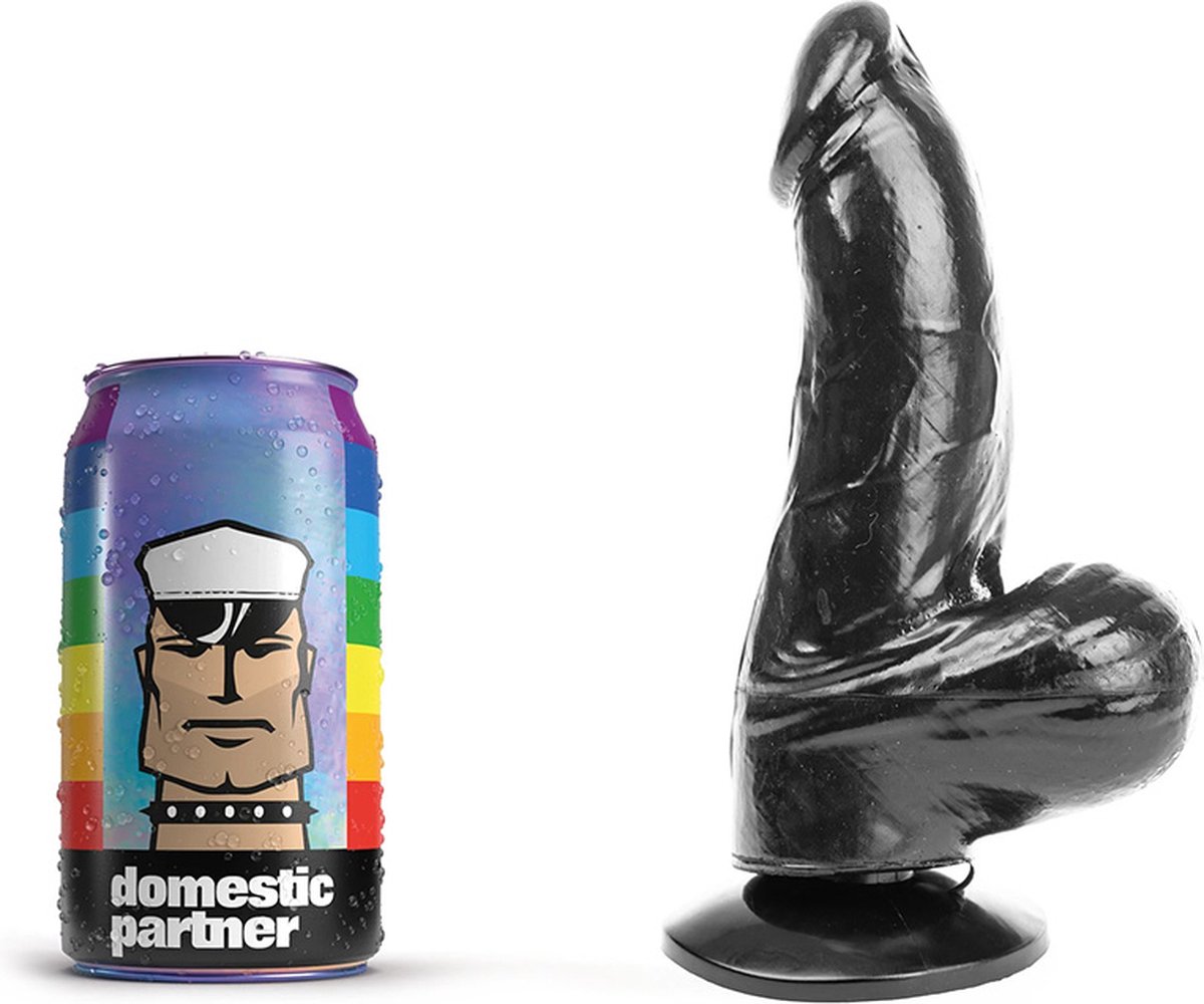 Goedkoopste Domestic Partner - Dildo Grenadier - Small - Zwart