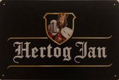 Metalen Wandbord Hertog Jan mancave kroeg bar retro wanddecoratie