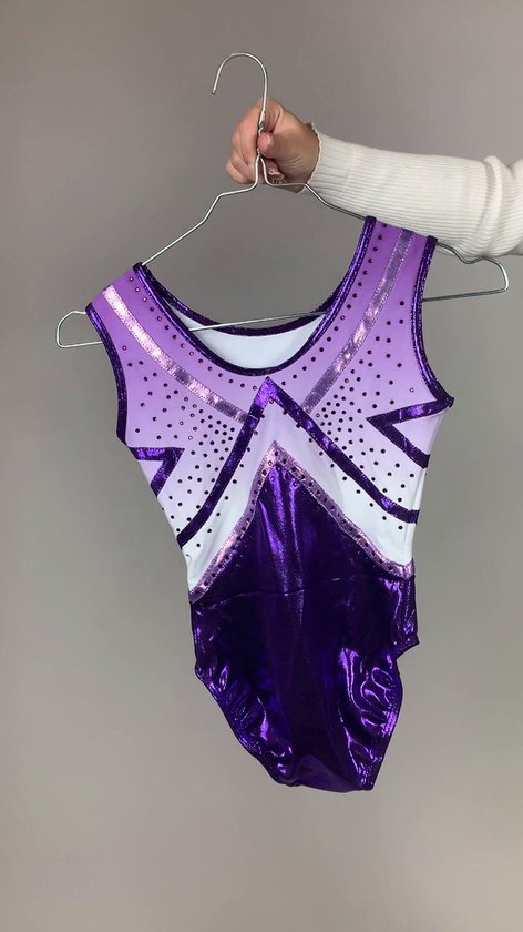 RuiChy Eendelig turnpakje voor dames, glanzende bodysuit