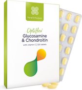 Healthspan glucosamine en chondroïtine | 120 tabletten | Gewrichtsgezondheid | 20mg vitamine C | 40% meer glucosamine per gram | Premium 90% chondroïtinesulfaat | Van duurzame herk