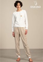 Eskimo pyjama dames - ecru - Pip - maat XL