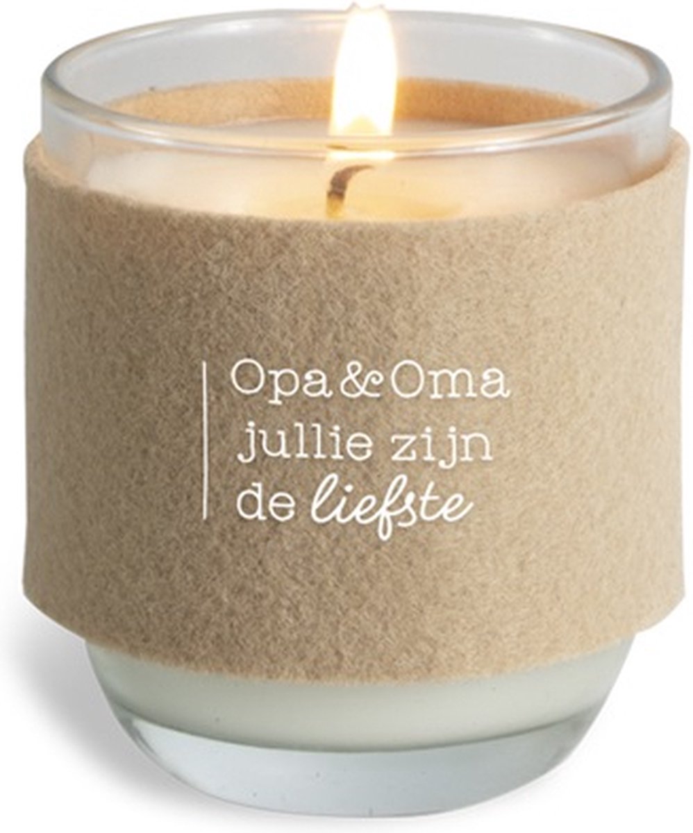 Miko Cosy Candle "Opa & Oma" Multi