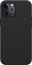 Nillkin Flex Silicone Back Case - Geschikt voor Apple iPhone 12 Pro Max (6.7") - Zwart