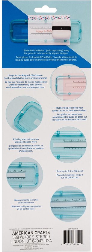 We R Memory Keepers PrintMaker Alignment Guide - 16.4cm | bol.com