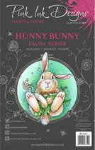 Pink Ink Designs - Clear stamp A5 Hunny bunny