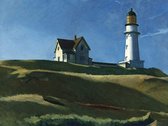 Edward Hopper Lighthouse Hill 1927 Kunstdruk 50x40cm