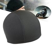 Luxe Helm Cap - Motor - Motorfiets - Scooter - Muts - Beanie - Brommer - Zweetband - Outdoor - Accessoires - Zwart