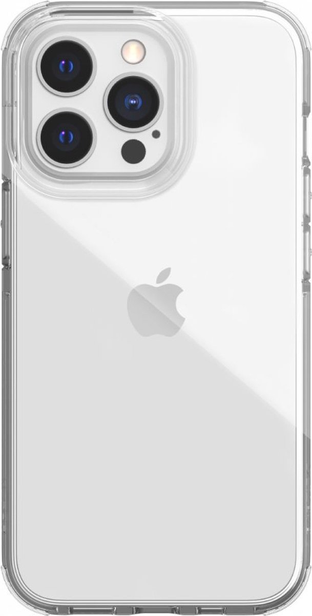 Raptic Clear Apple iPhone 13 Pro Hoesje Back Cover Transparant/Wit