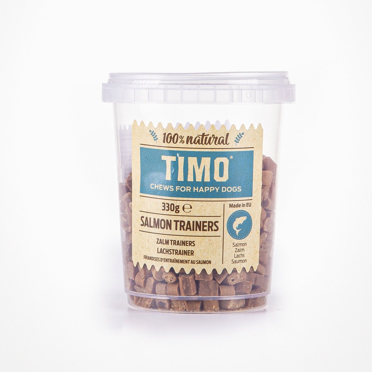 Timo Trainers Zalm - Hondensnacks - 330 g Voordeelemmer