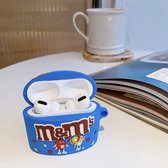 Air pods hoesje soft case M&M - Apple air pods pro