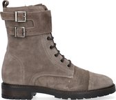 Notre-V Body218 Veterboots - Laarzen Met Veters - Dames - Taupe - Maat 41